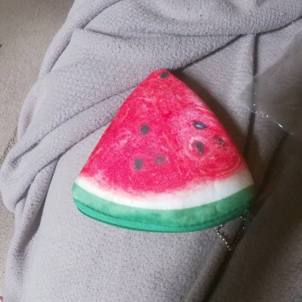 Watermelon Coin Purse, New In Bag